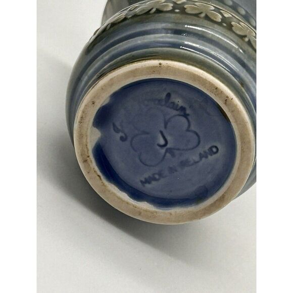 Wade‎ Irish Porcelain Two Miniature Posy Vases  Made in Ireland shamrock MINI - Picture 5 of 11